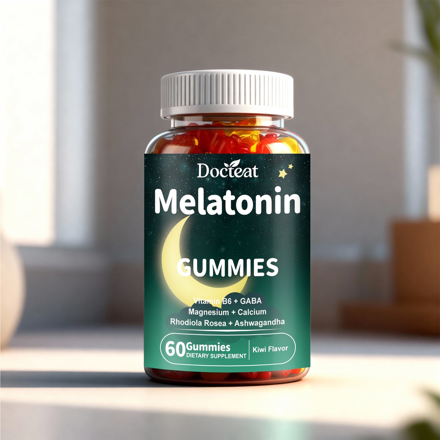 Gominolas de Melatonina para el Descanso Profundo